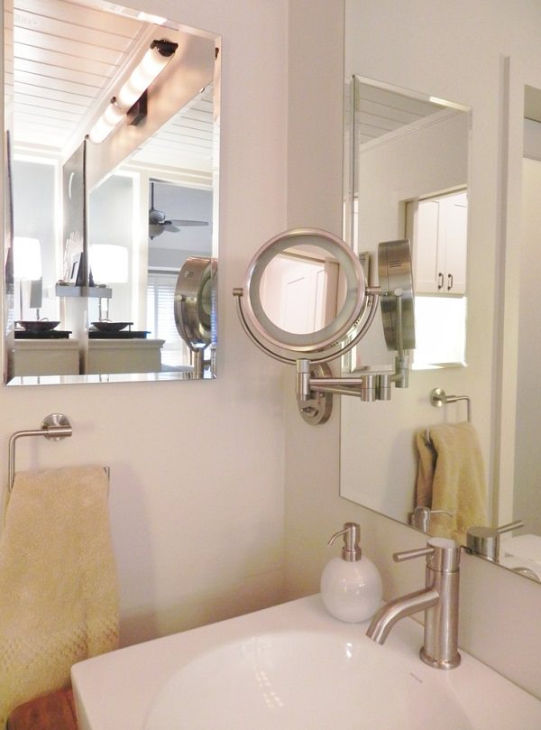 small bathroom mirrors