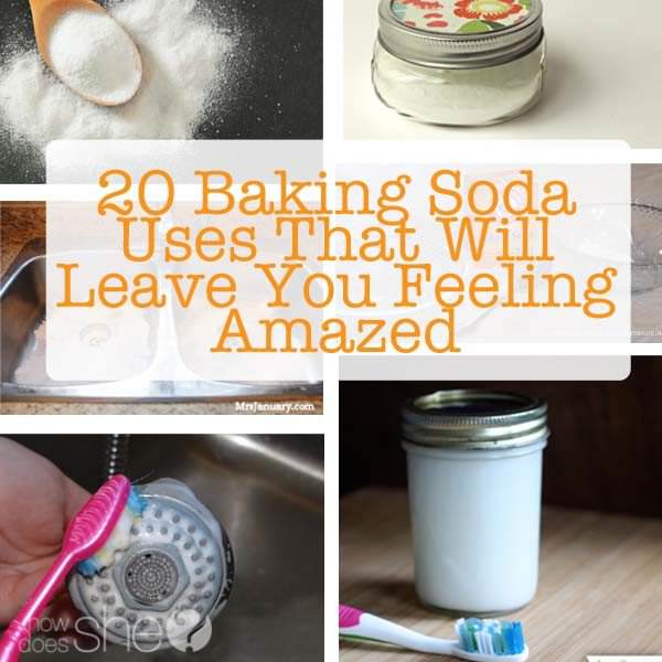 Baking soda is an amazing thing, it has multiple uses. Just check out these 20 Baking Soda uses that will leave you feeling amazing.