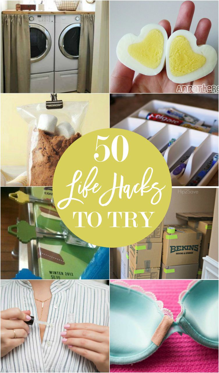 These 50 worth knowing handy life hacks will change your life and make it much easier. Check Out!