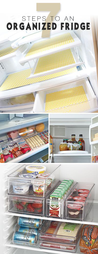 Cleaning refrigerator is a task, which we often avoid but with these 7 steps to an organized fridge you can do this easily.