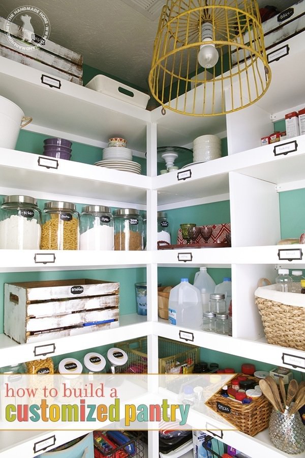 Check out these helpful tips and neat ideas to organize and makeover your small pantry.