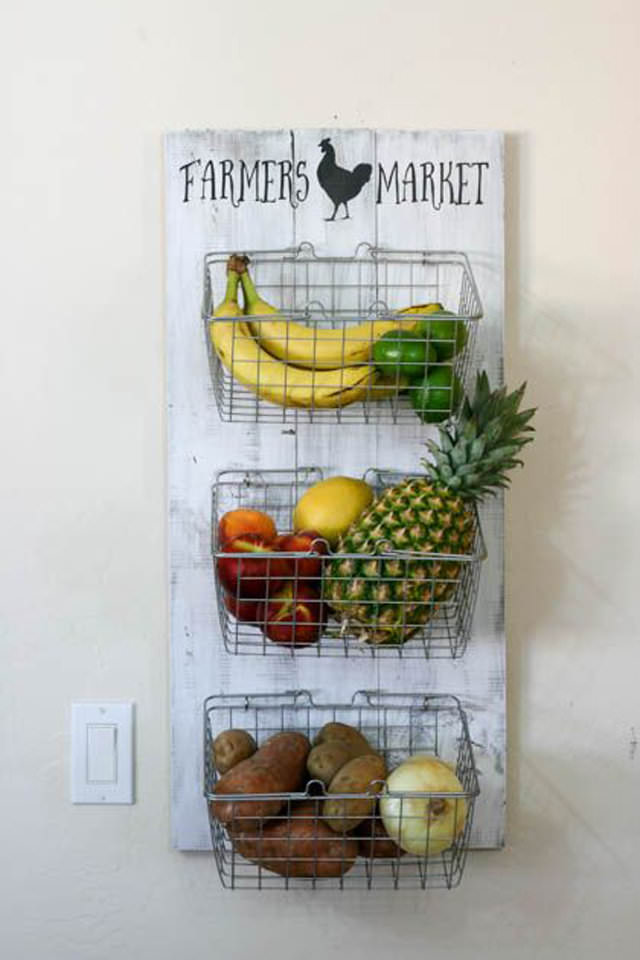 Keep your kitchen area very organized by creating a lot of storage so that you can enjoy more time there. Check out these 10 DIY Kitchen Storage Ideas.