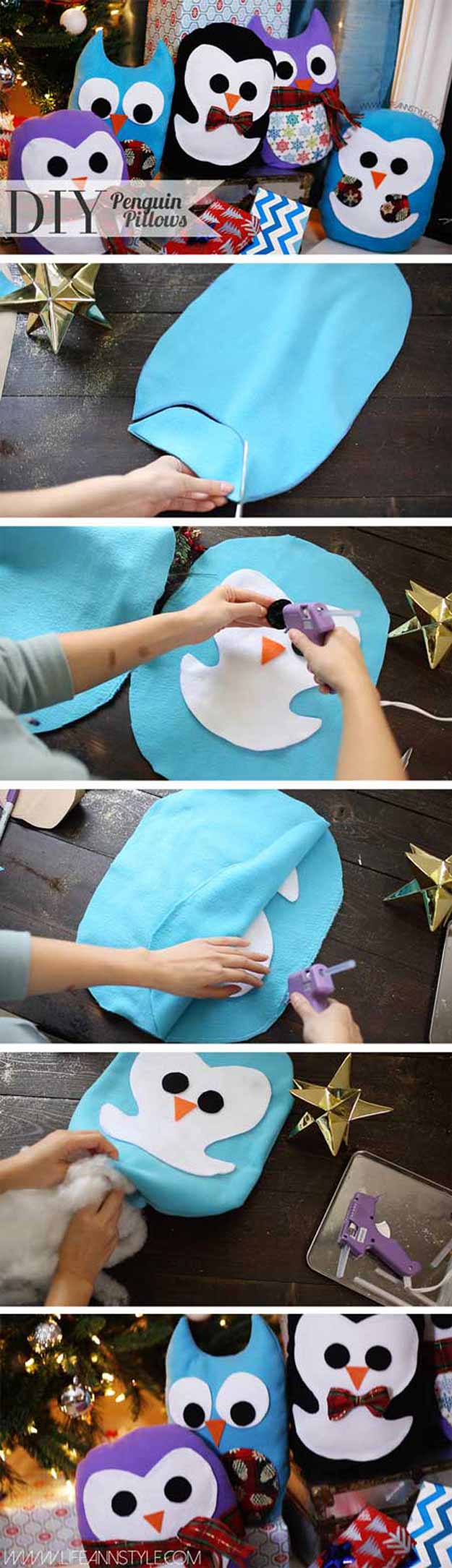 17-Adorable-DIY-Pillow-Ideas-DIY-Penguin-Pillows