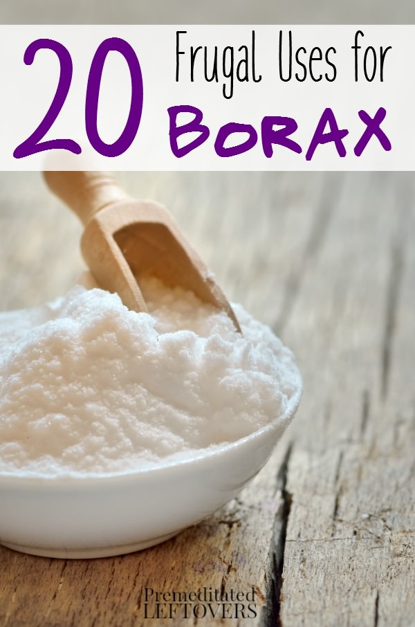 Borax is not just a laundry booster there are many surprising household uses for Borax around the house. Must check out!