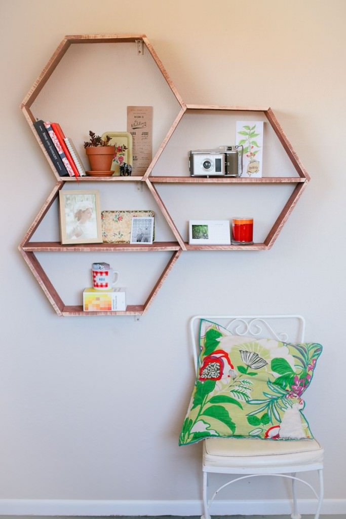 These 18 DIY shelving ideas will not only create more space in your but looks great too. Check out!