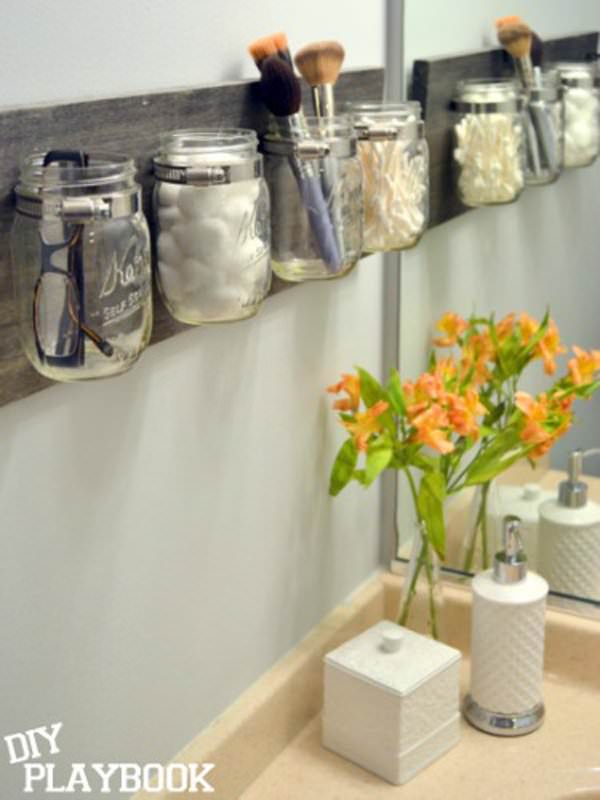 Arranging a SMALL bathroom in order and keeping all essential items and bathroom products there can be challenging, or maybe not if you'll follow these 25 "DIY Bathroom Storage Ideas".