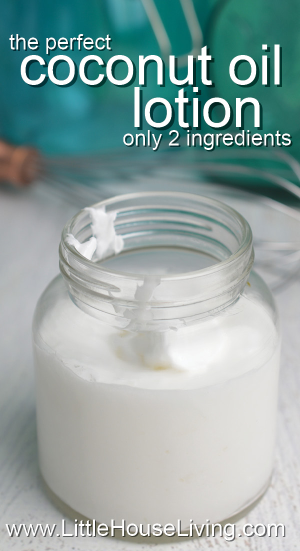 This amazing coconut oil lotion recipe is all natural and good for your SKIN, simple and easy to make too. Check out!