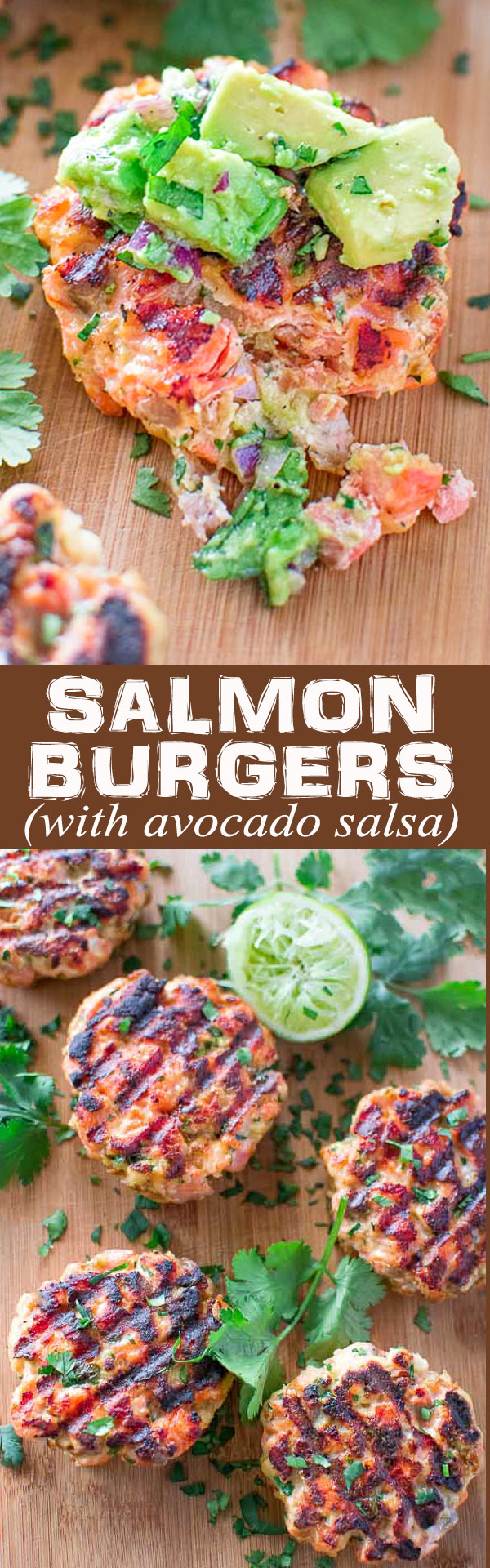 Tasty, healthy and easy to make this Salmon Burger recipe is unavoidable! Serving it with Avocado Salsa makes it even more mouthwatering.