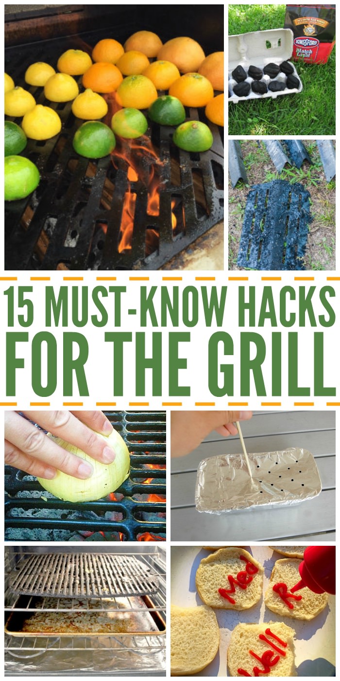 Before firing up the grill, just check out these helpful hacks and tricks that will make preparing food on the grill easy and more enjoying.