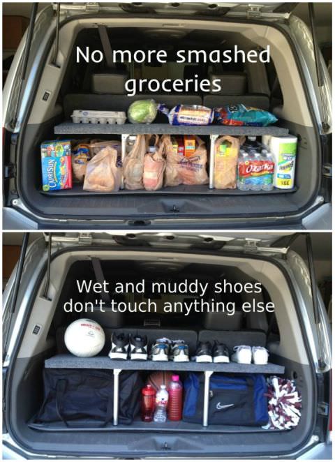 With these genius car hacks, you can organize everything in your car and enjoy with your family. Check out!
