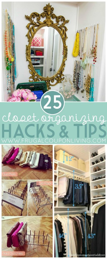 Want to revamp your closet and searching about the ideas? Just learn about these amazing closet organizing hacks and tips!