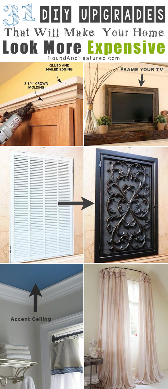 Cheap Easy DIY Upgrades That Can Make Your Home Look More Expensive 