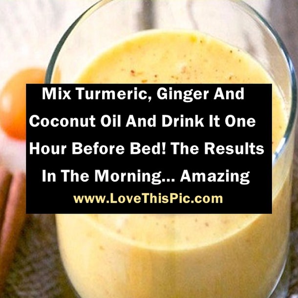 Turmeric Ginger And Coconut Milk Amazing Health Benefits • Veryhom