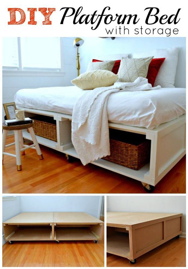 14 amazing diy platform bed ideas • veryhom