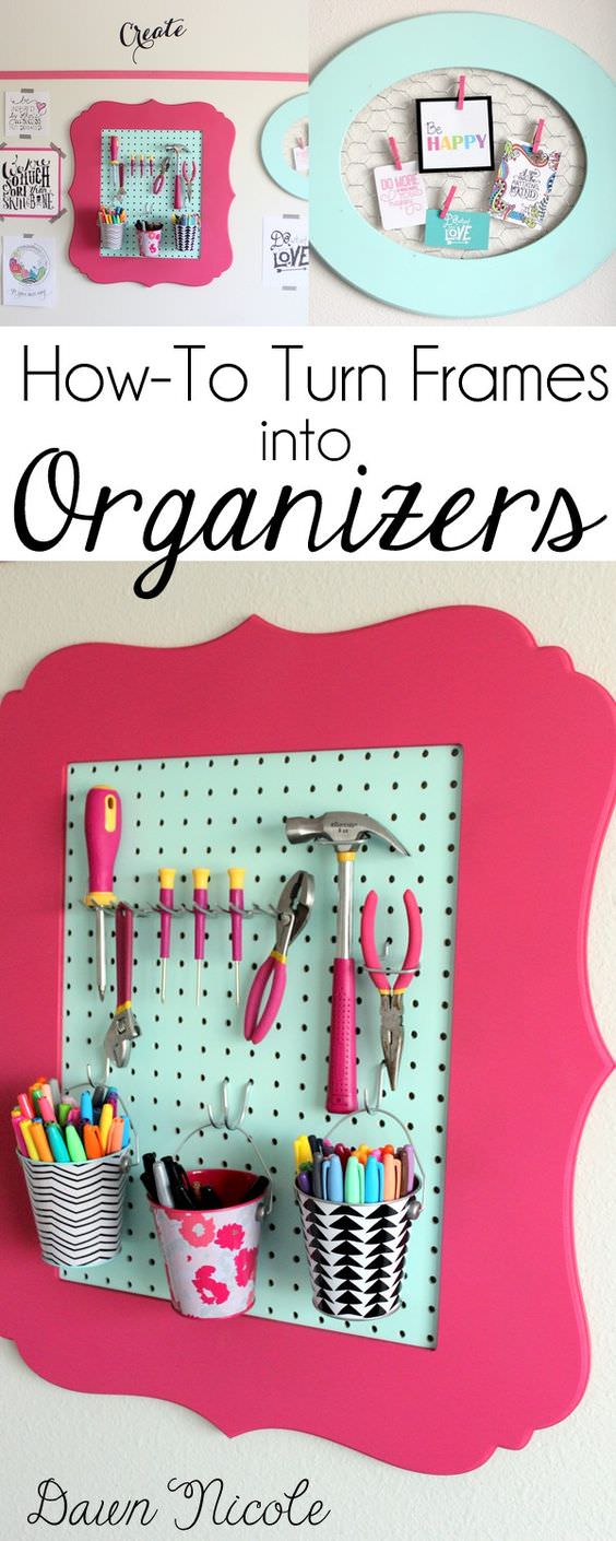 Have a home office? Want to organize it to make it look great? Check out these creative home office organizing ideas and don't forget a clean and organized home office can make you more productive.