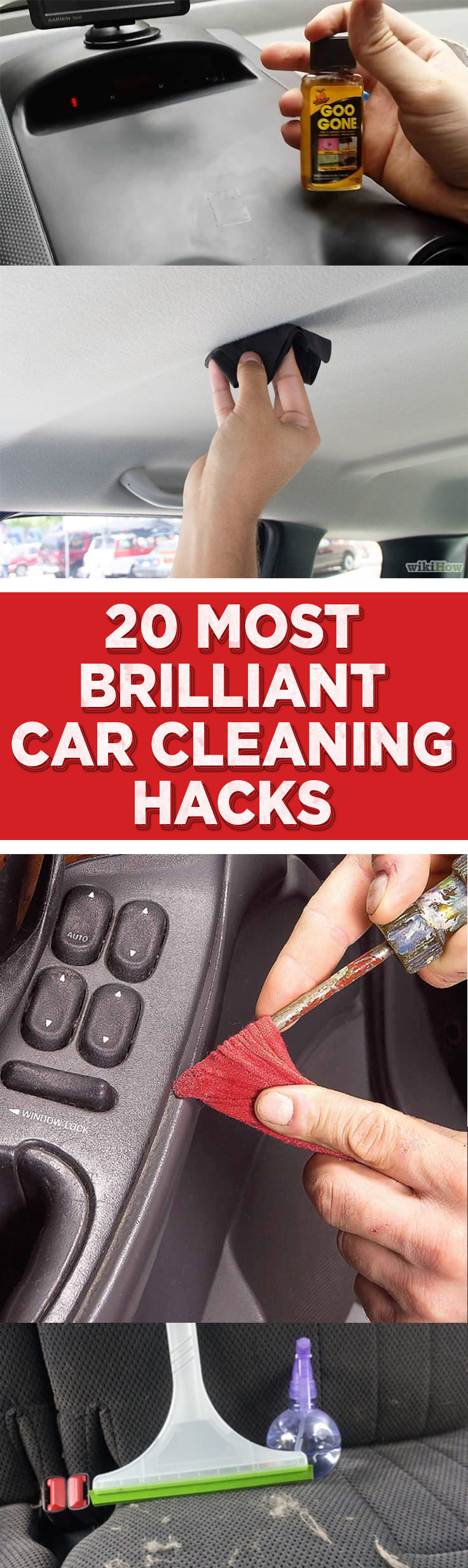 Cleaning up your favorite car is important but it must not be time-consuming and difficult, these some of the most brilliant car cleaning hacks will make it easier.
