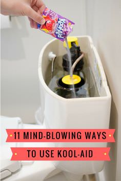 Kool-Aid might be your favorite drink but do you know there are many other creative ways to use Kool-Aid in your home? Check out!