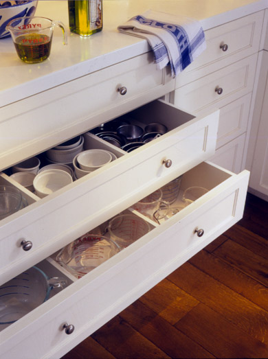 No matter what kind of kitchen you have, getting organized is important. It can save your time, space, and money and make your life simple.