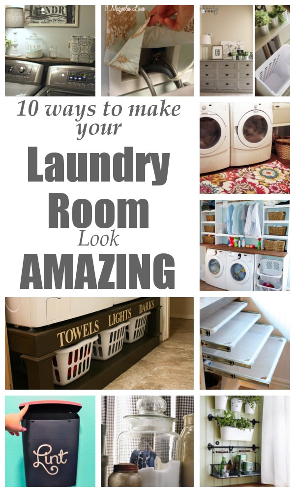 A laundry room is that part of our home that often remains neglected but it is also a part where we spend most of our time doing chores so it's important to make it beautiful. Here're the 10 ways to do this!