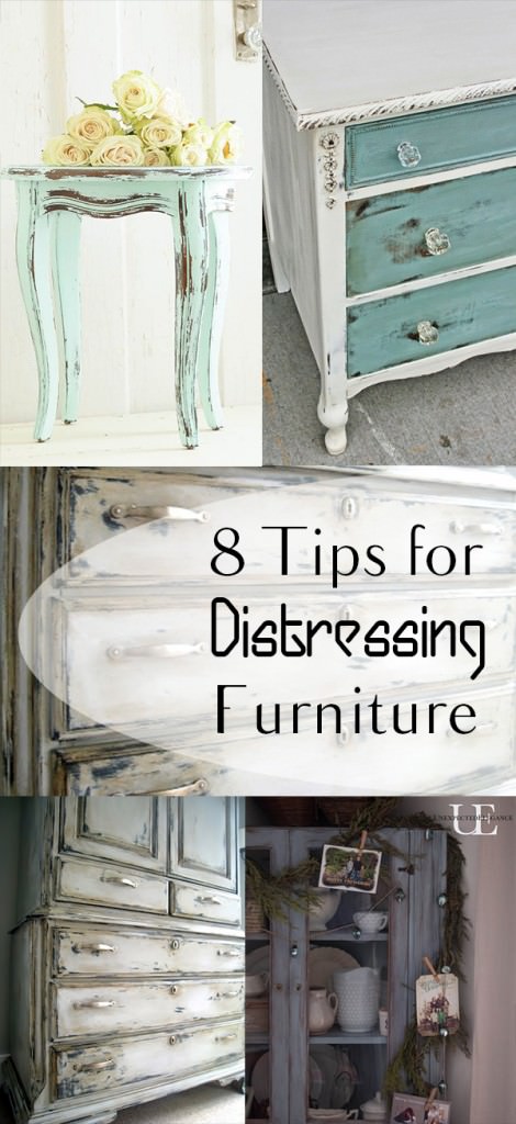 If you want to distress your furniture to give your rooms a more rustic look, here're the 8 tried and trusted ways to do that!