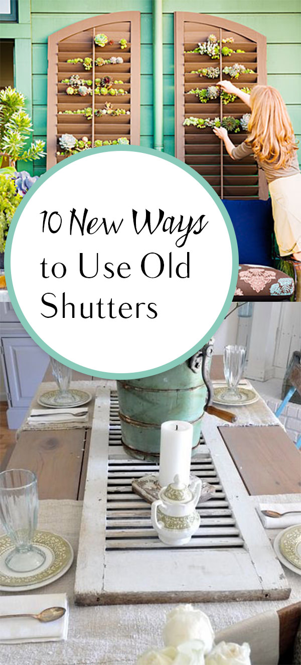 If you have got old shutters, repurpose them in these amazing ways!