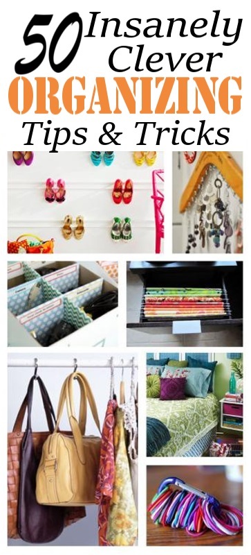 Some smart organizing ideas and tips useful for both home and office. Must take a look!