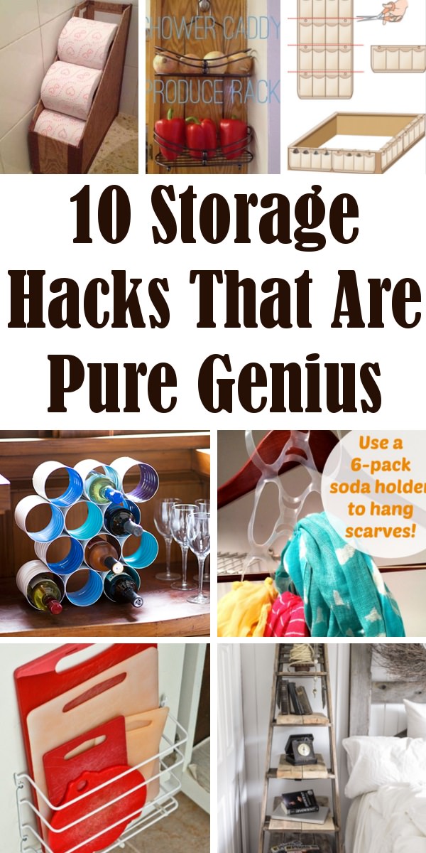 Want some extra space in your home? Here are 10 brilliant storage tips you can start using in your home today.