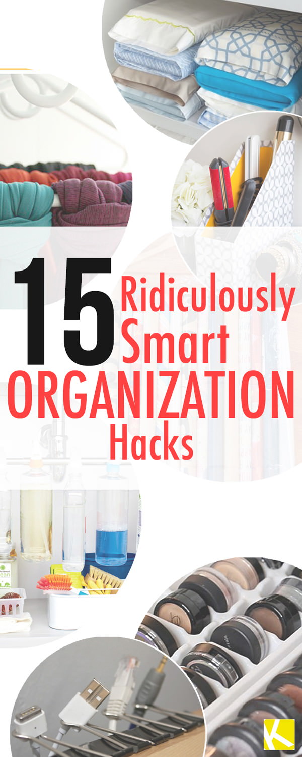 Learn some of the weird and ridiculously cool organization hacks you've never heard about!