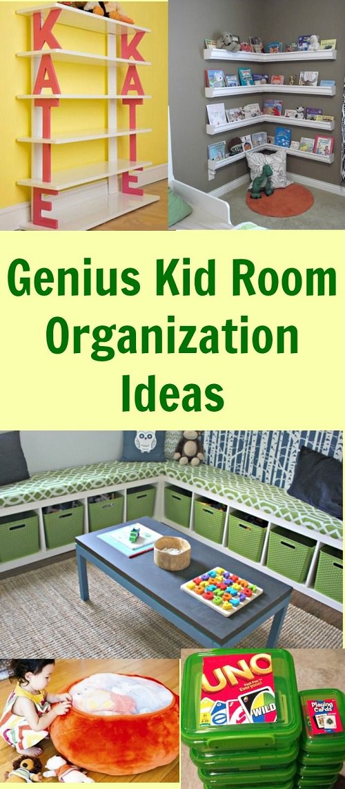 When it comes to the kid's room, you need to be creative. You can't keep their room simple and boring. If you agree look at these genius kid room ideas for help.