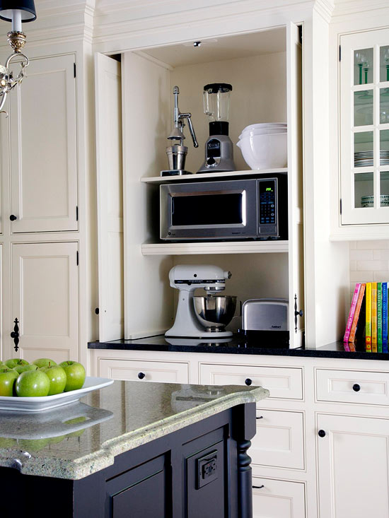How To Keep Small Appliances Out Of Sight • VeryHom