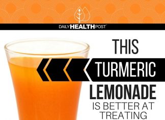 Turmeric is one of the most potent natural cure-all. Turmeric lemonade will give you a good daily dose of turmeric.
